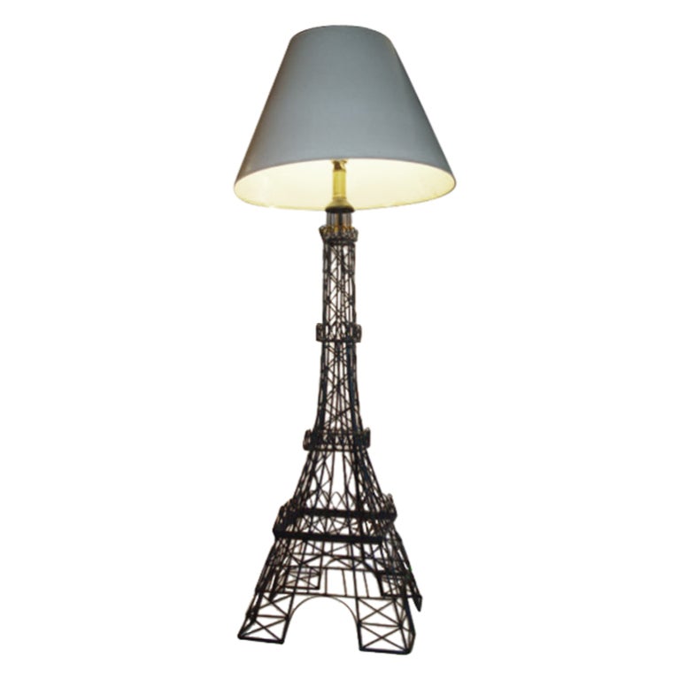 Vintage Eiffel Tower Lamp at 1stdibs