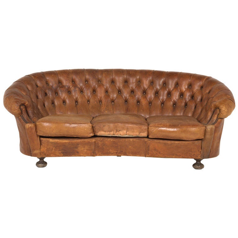 Vintage Tufted Sofa 53
