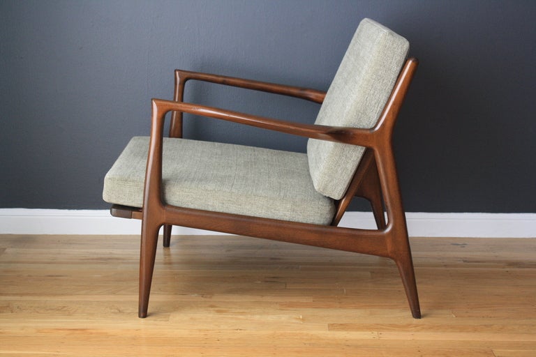 Danish Modern Selig Lounge Chair at 1stdibs