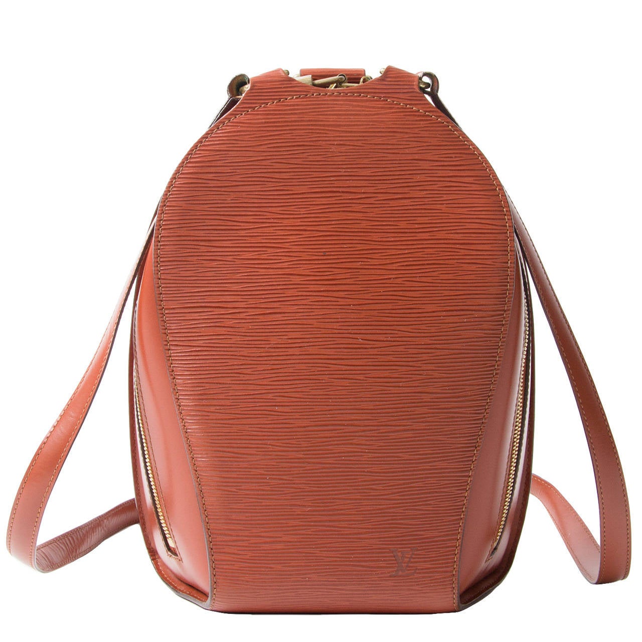 Louis Vuitton Brown Epi Mabillon Backpack at 1stdibs