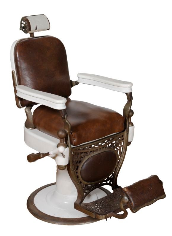 Theo Kochs Chicago Barber Chair At 1stdibs