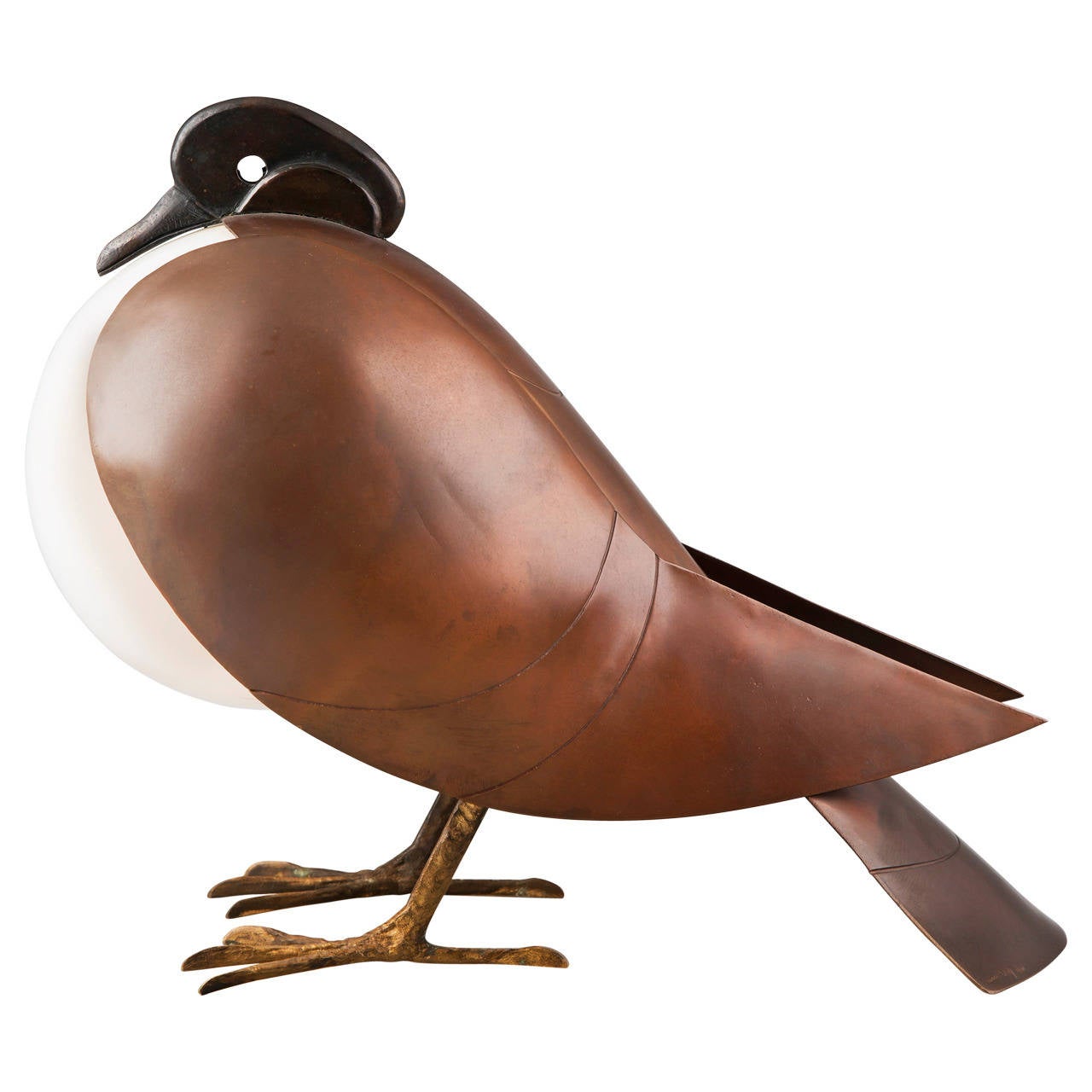 Lalanne Pigeon table lamp, 1991