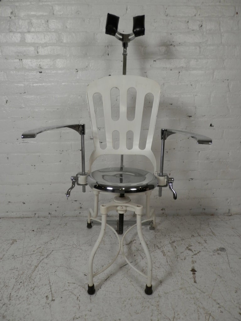 Antique Metal Dental Chair Offered By Horseman Antiques Inc Request