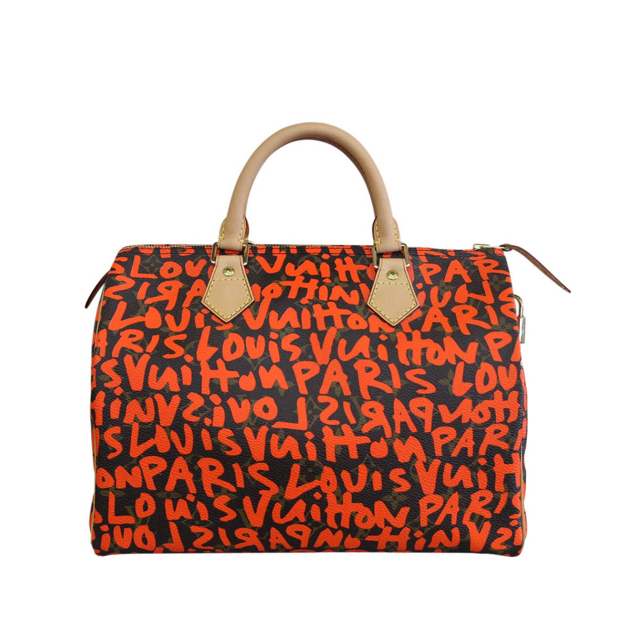 Louis Vuitton Graffiti Stephen Sprouse Speedy 30 Limited Edition Bag at 1stdibs